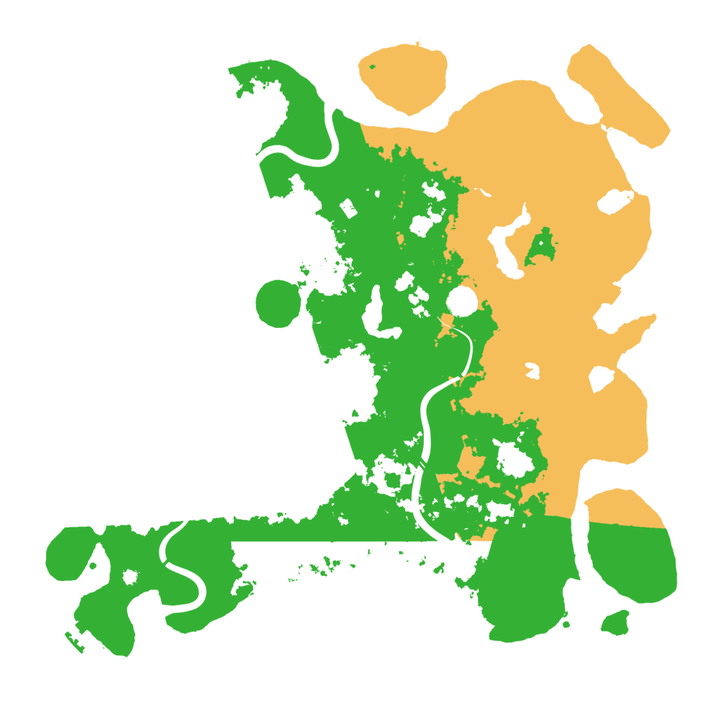 Biome Rust Map: Procedural Map, Size: 4250, Seed: 820205449