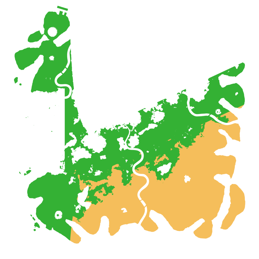 Biome Rust Map: Procedural Map, Size: 4800, Seed: 1181202485