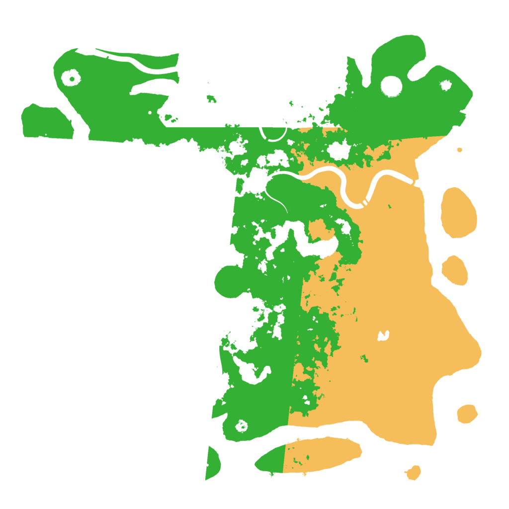Biome Rust Map: Procedural Map, Size: 4250, Seed: 45456789