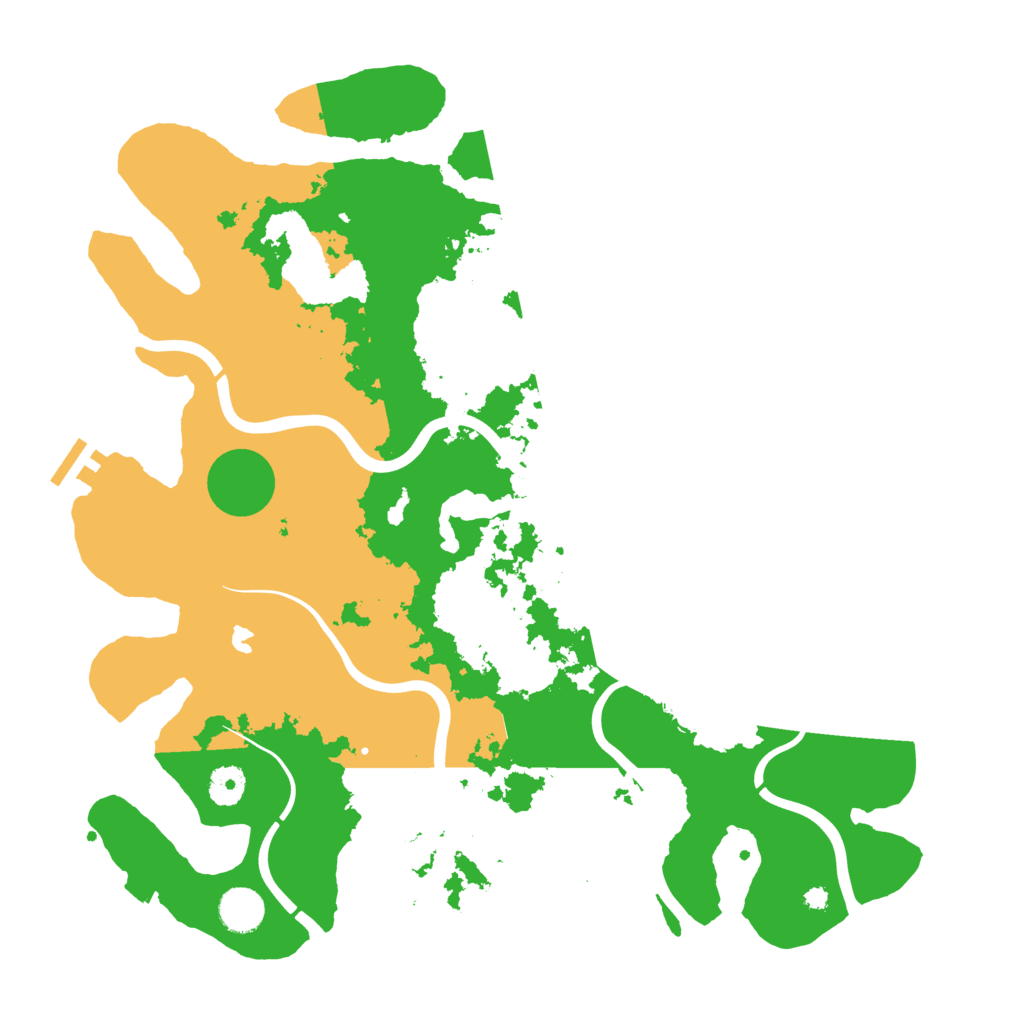 Biome Rust Map: Procedural Map, Size: 4000, Seed: 1726227470