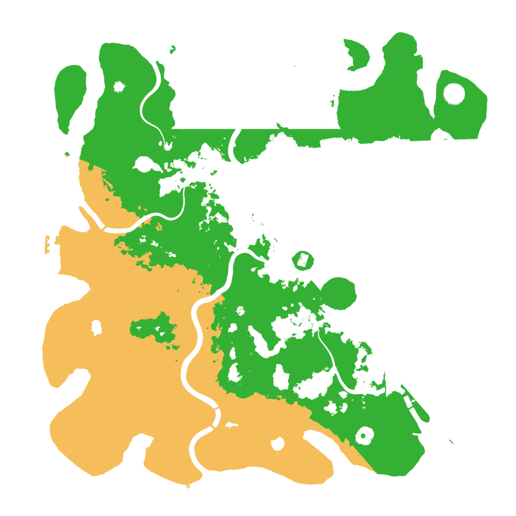 Biome Rust Map: Procedural Map, Size: 4250, Seed: 895137065