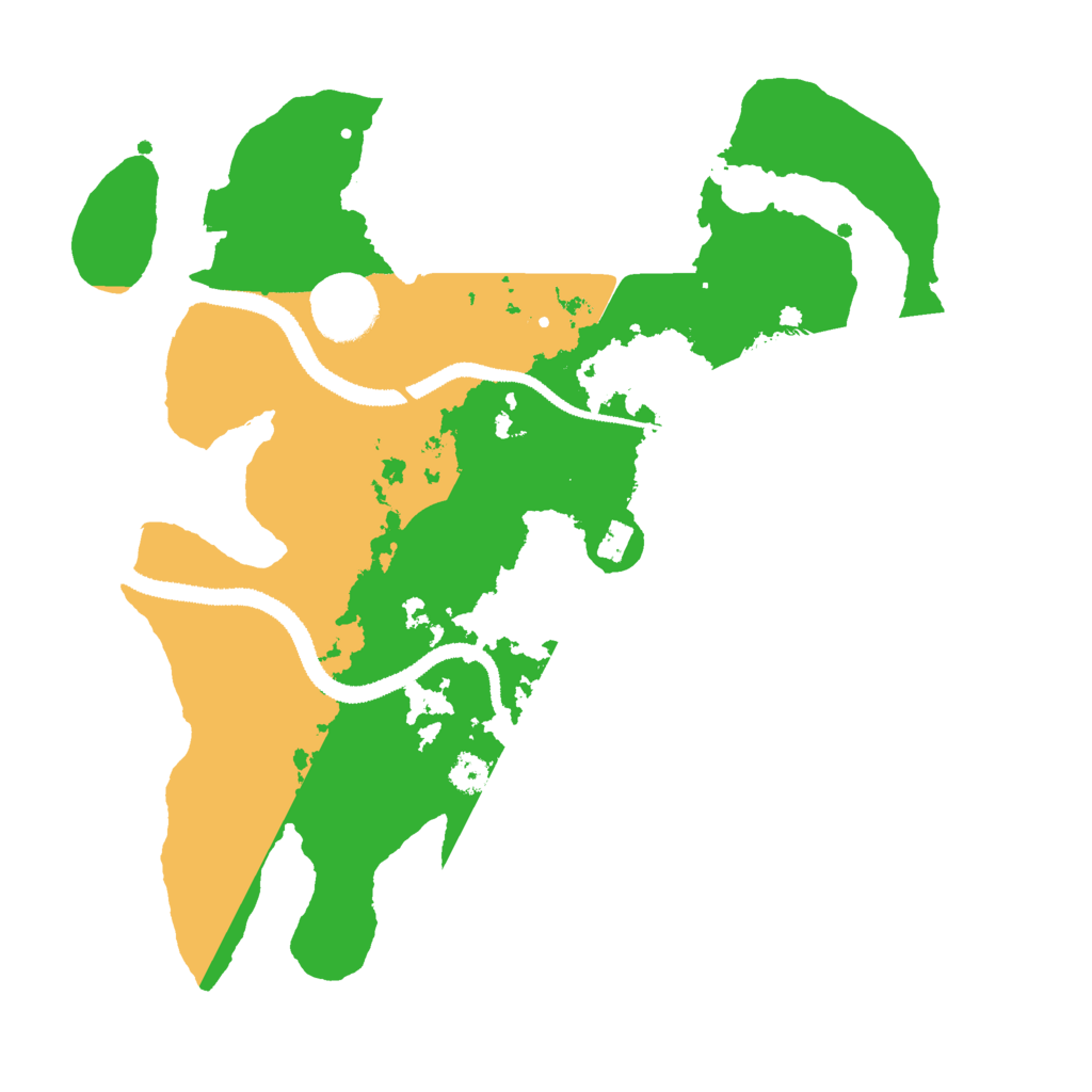 Biome Rust Map: Procedural Map, Size: 3000, Seed: 559555343
