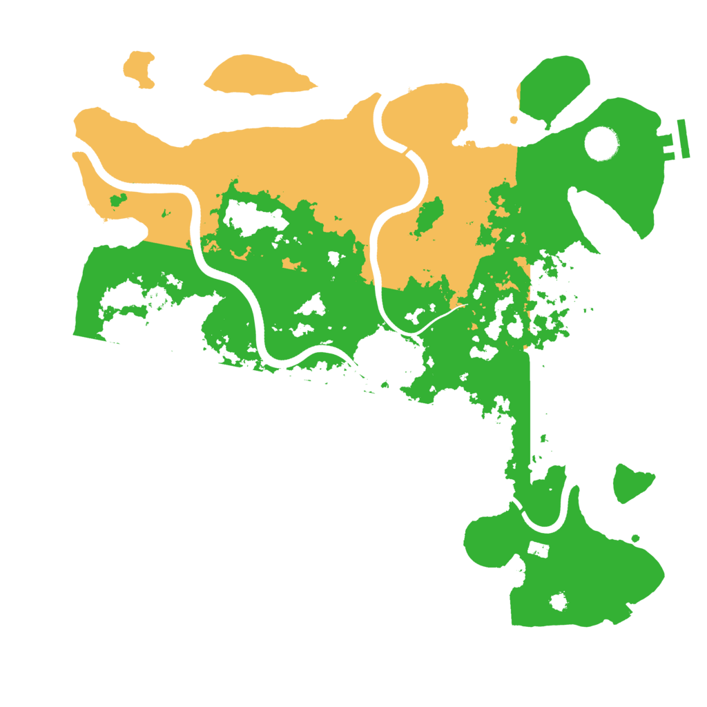 Biome Rust Map: Procedural Map, Size: 3674, Seed: 139824931
