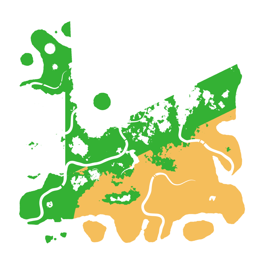 Biome Rust Map: Procedural Map, Size: 4250, Seed: 951964156