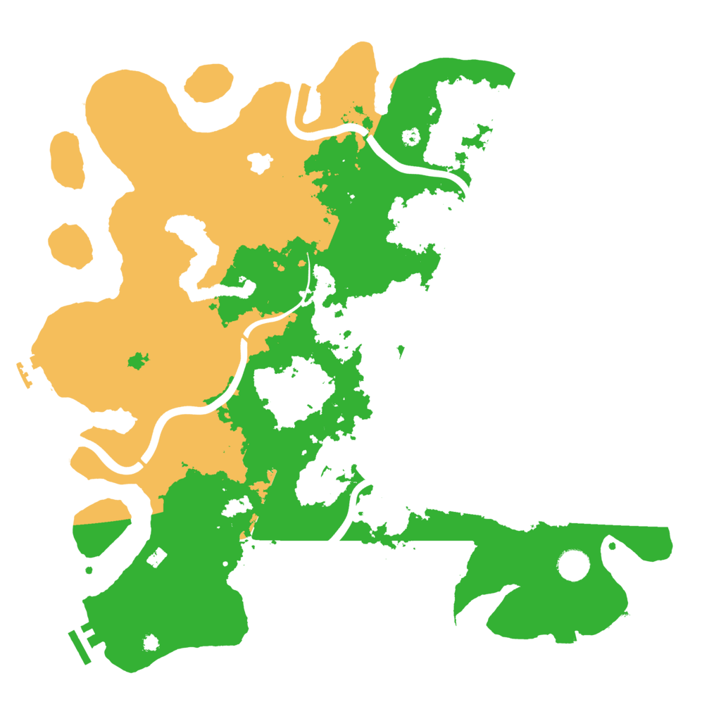 Biome Rust Map: Procedural Map, Size: 4000, Seed: 70704854