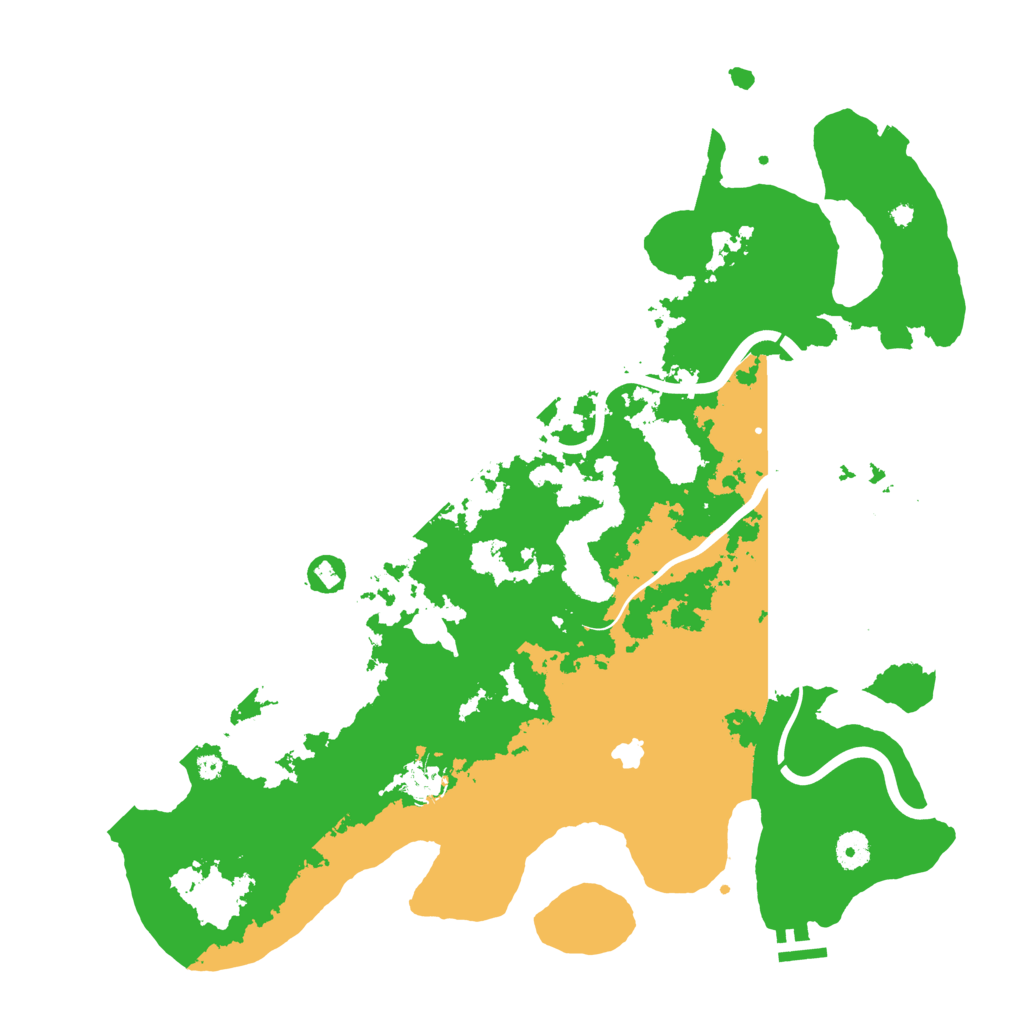 Biome Rust Map: Procedural Map, Size: 4250, Seed: 1837517674