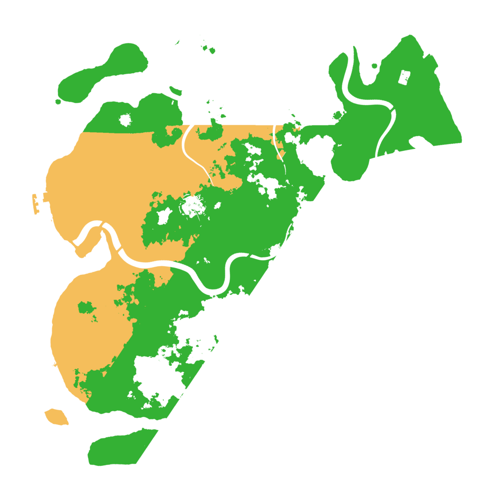 Biome Rust Map: Procedural Map, Size: 3750, Seed: 2034283061