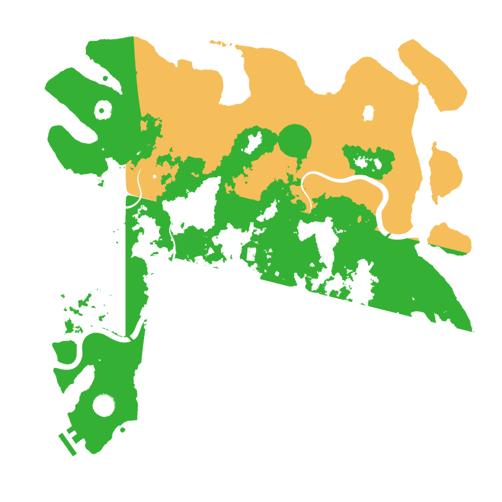 Biome Rust Map: Procedural Map, Size: 4000, Seed: 1405214680
