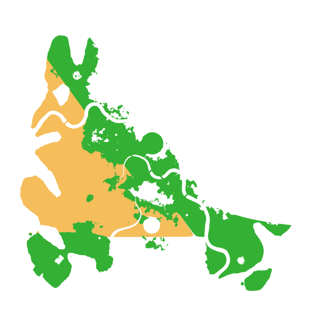 Biome Rust Map: Procedural Map, Size: 3800, Seed: 5916696