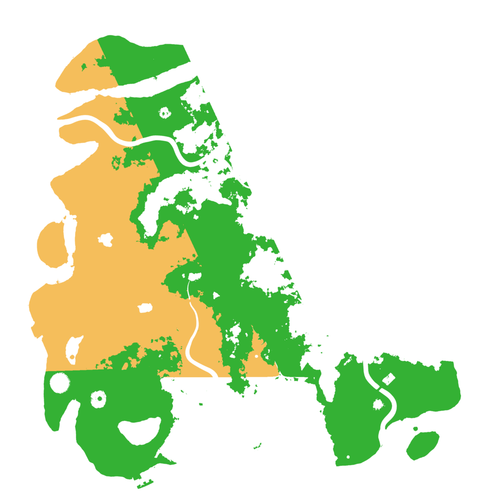 Biome Rust Map: Procedural Map, Size: 4500, Seed: 773422259