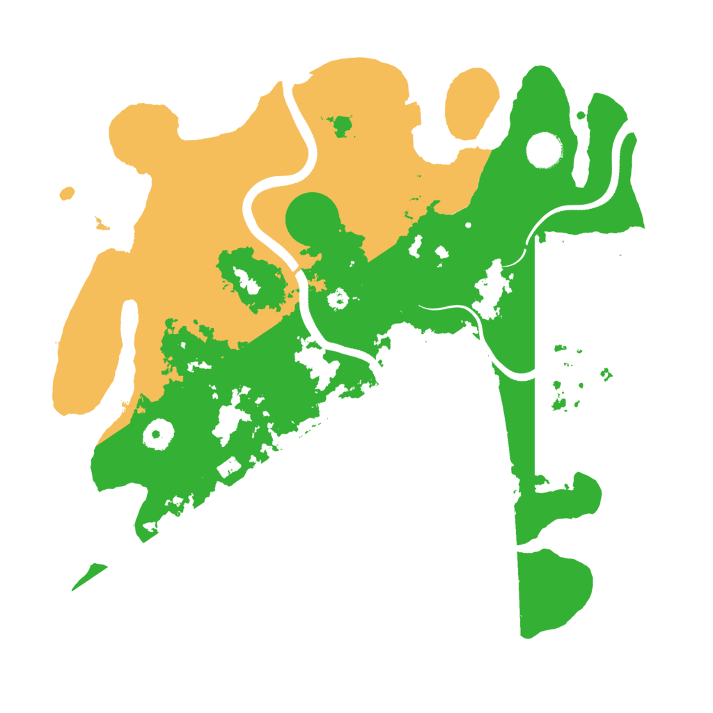 Biome Rust Map: Procedural Map, Size: 3500, Seed: 2478767