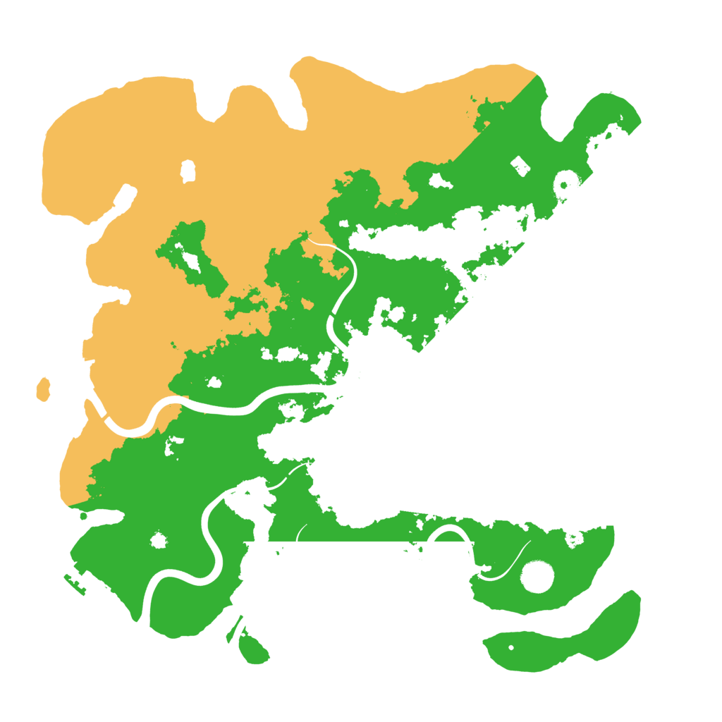 Biome Rust Map: Procedural Map, Size: 4000, Seed: 842350880