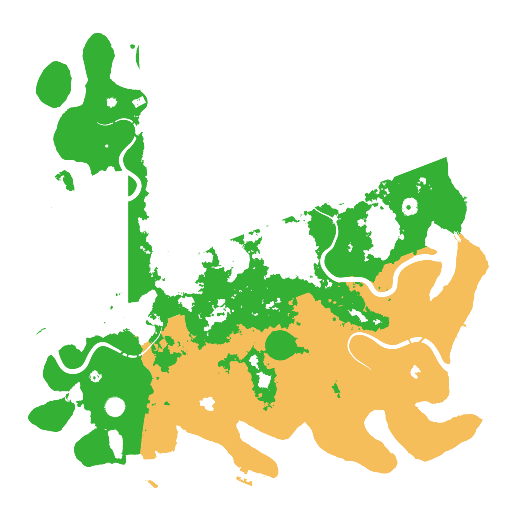 Biome Rust Map: Procedural Map, Size: 4500, Seed: 499718684