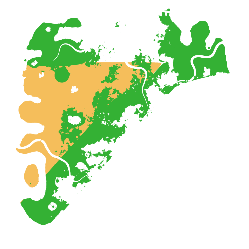 Biome Rust Map: Procedural Map, Size: 4500, Seed: 453696756