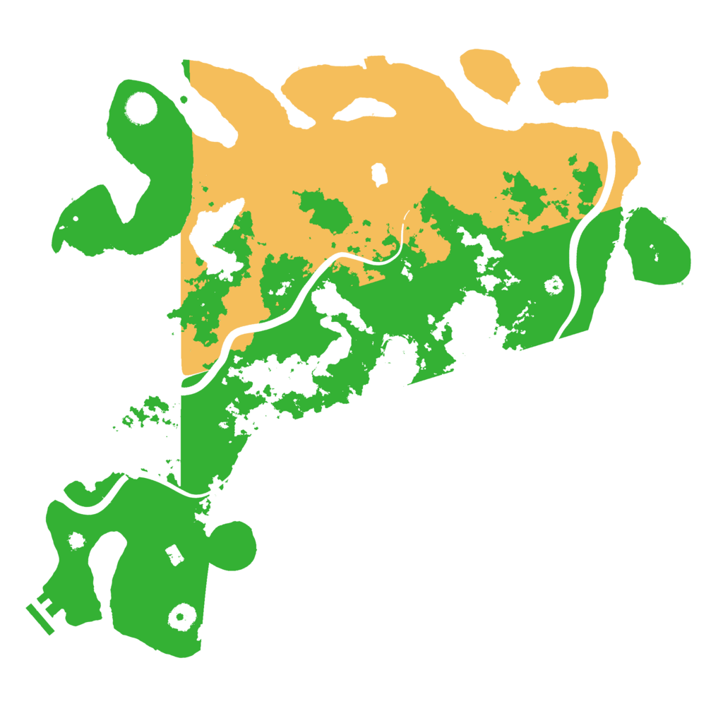 Biome Rust Map: Procedural Map, Size: 4000, Seed: 280