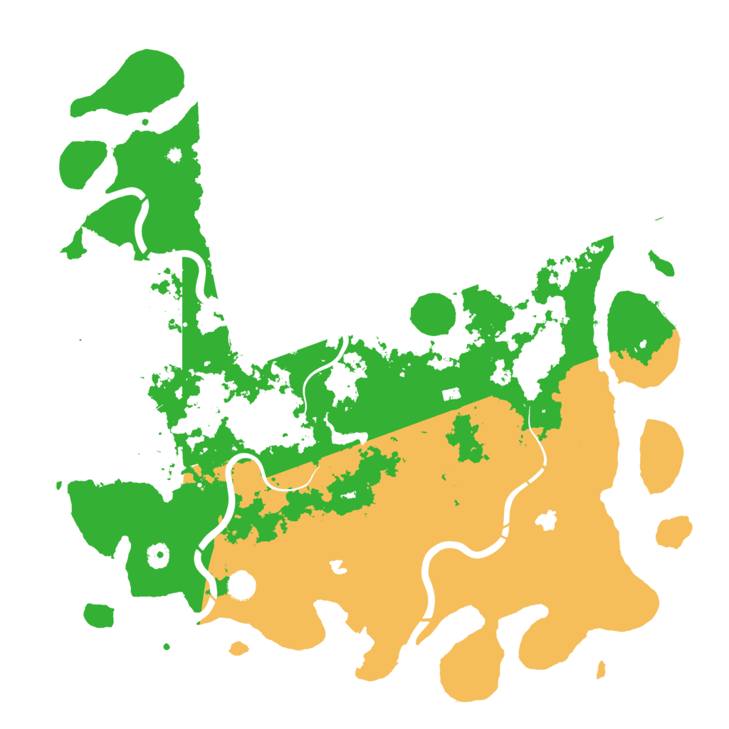 Biome Rust Map: Procedural Map, Size: 4500, Seed: 318971413