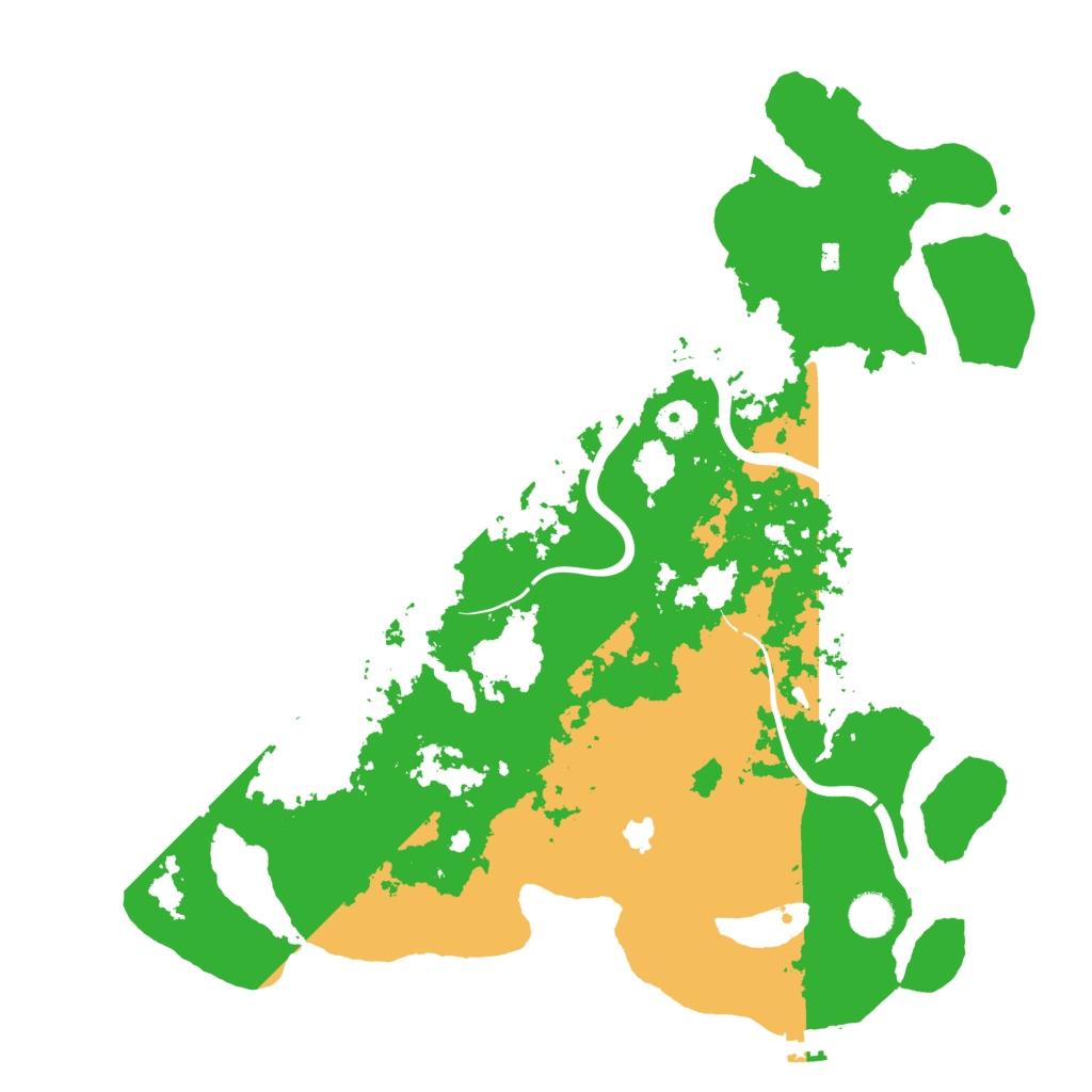 Biome Rust Map: Procedural Map, Size: 4250, Seed: 436057112