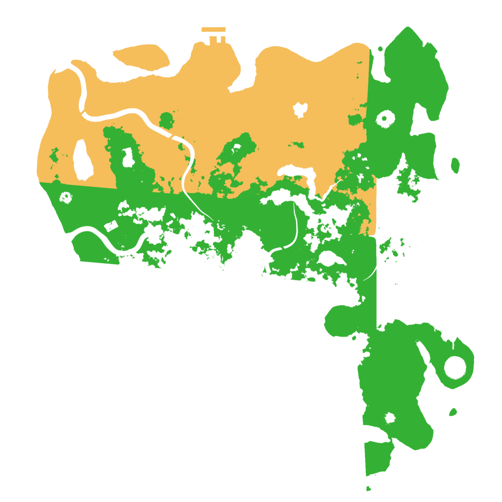 Biome Rust Map: Procedural Map, Size: 4250, Seed: 663667839
