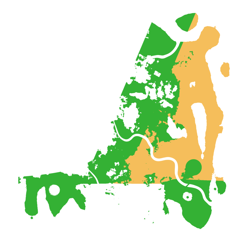 Biome Rust Map: Procedural Map, Size: 4000, Seed: 56687436