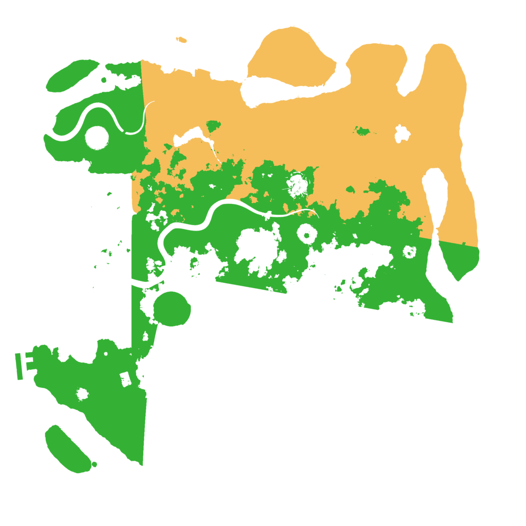 Biome Rust Map: Procedural Map, Size: 4000, Seed: 435683984
