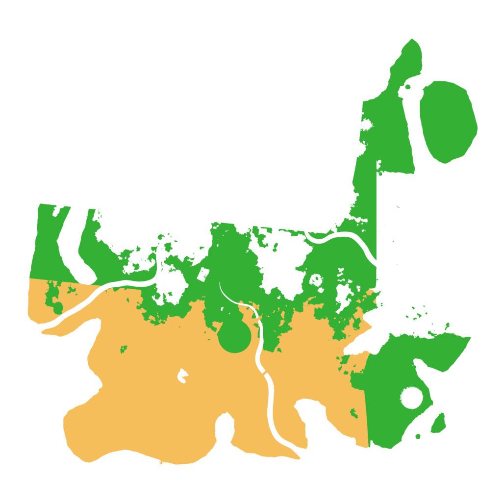 Biome Rust Map: Procedural Map, Size: 4000, Seed: 747816381