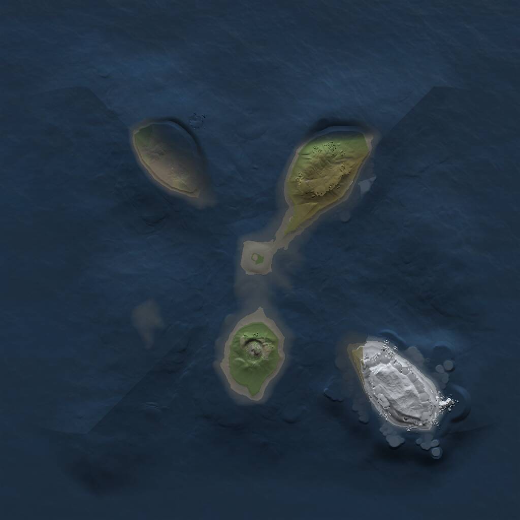 Rust Map: Procedural Map, Size: 1500, Seed: 1096257217, 1 Monuments