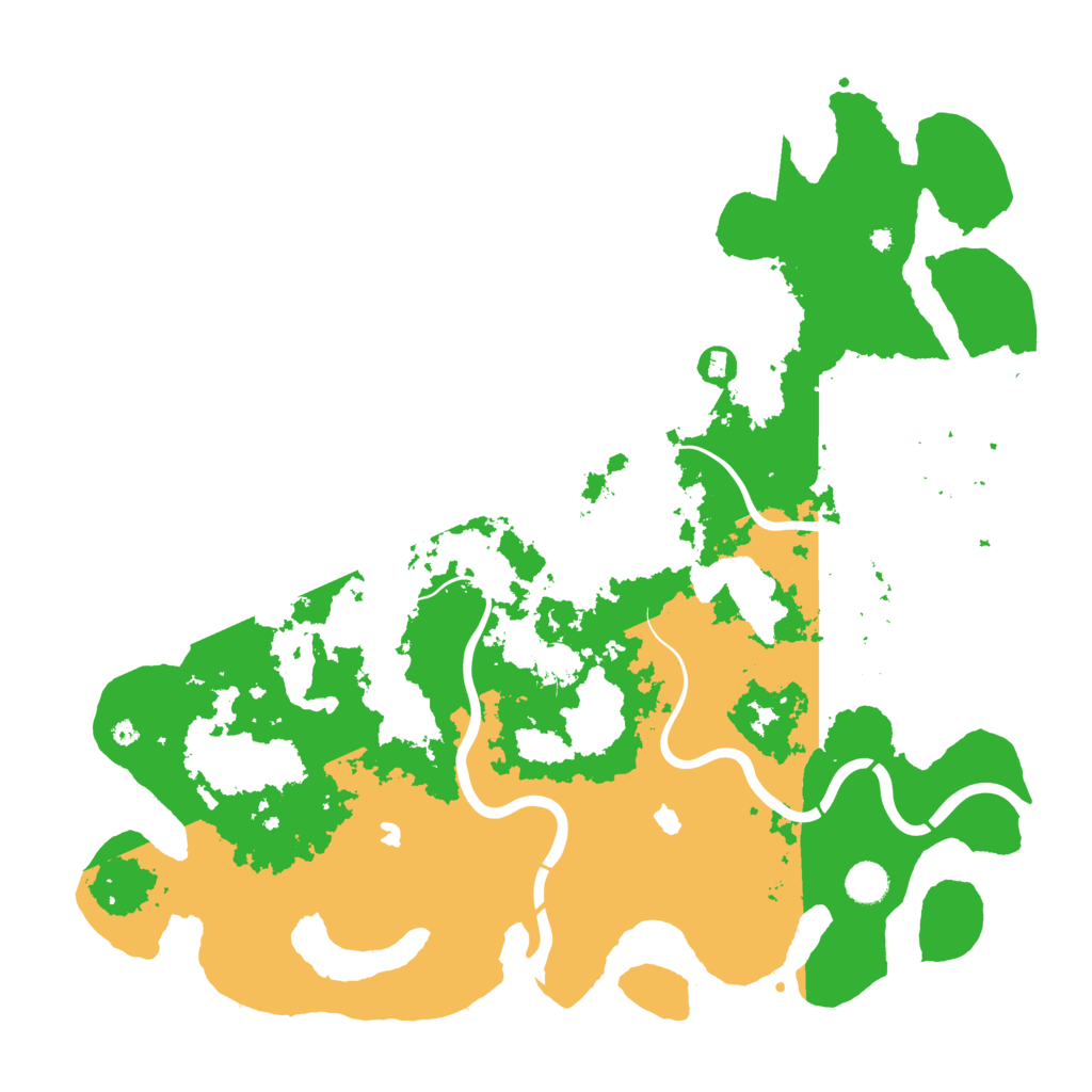 Biome Rust Map: Procedural Map, Size: 4500, Seed: 724150238