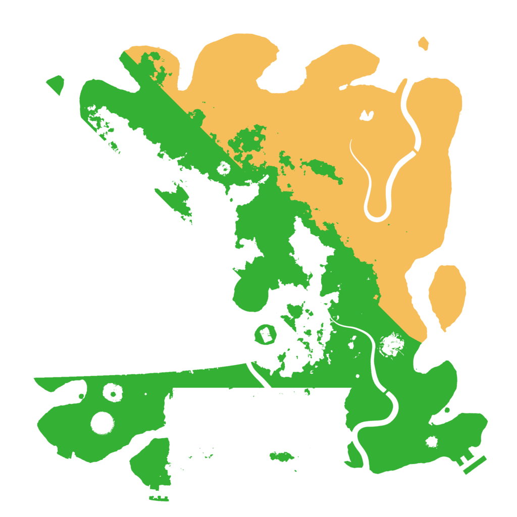 Biome Rust Map: Procedural Map, Size: 4000, Seed: 965470642
