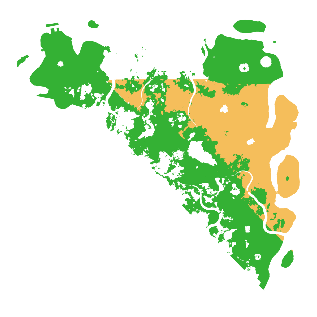 Biome Rust Map: Procedural Map, Size: 5000, Seed: 330029763