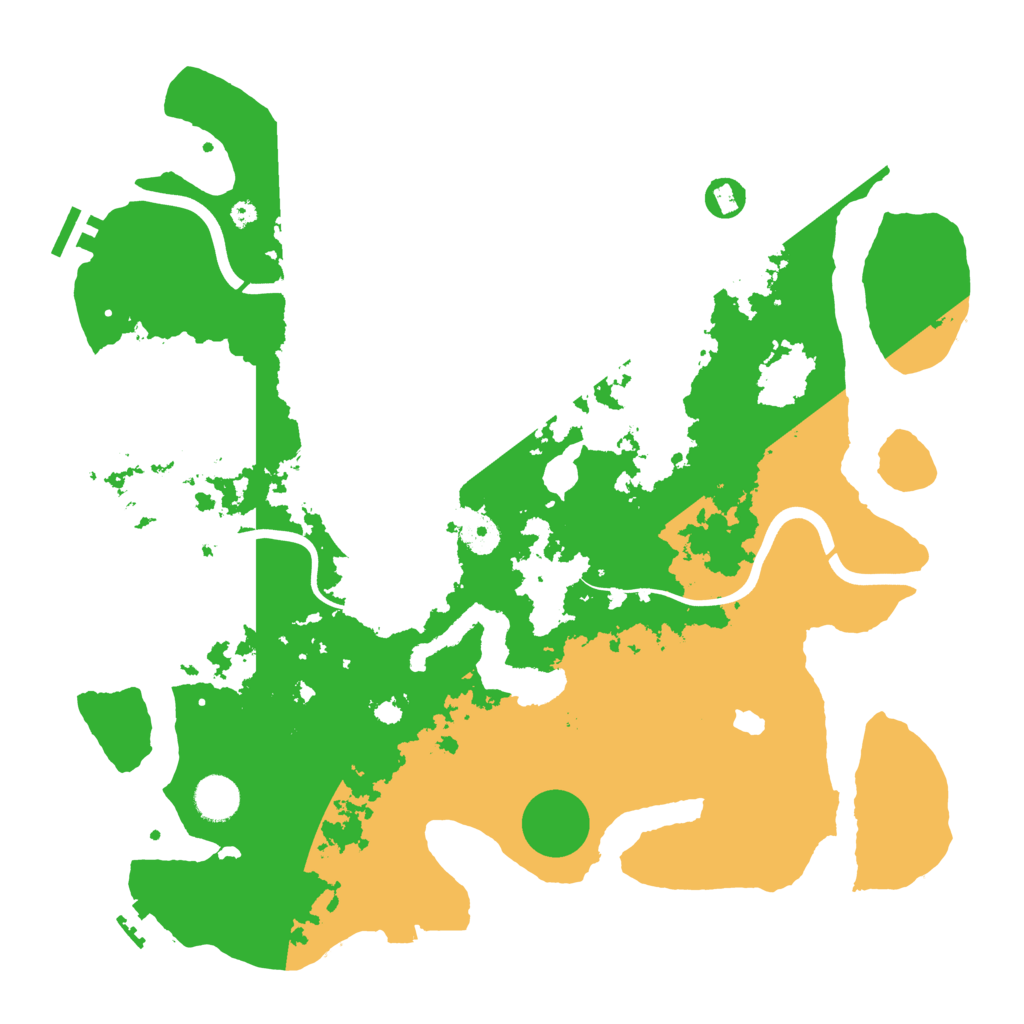 Biome Rust Map: Procedural Map, Size: 4000, Seed: 1514375104