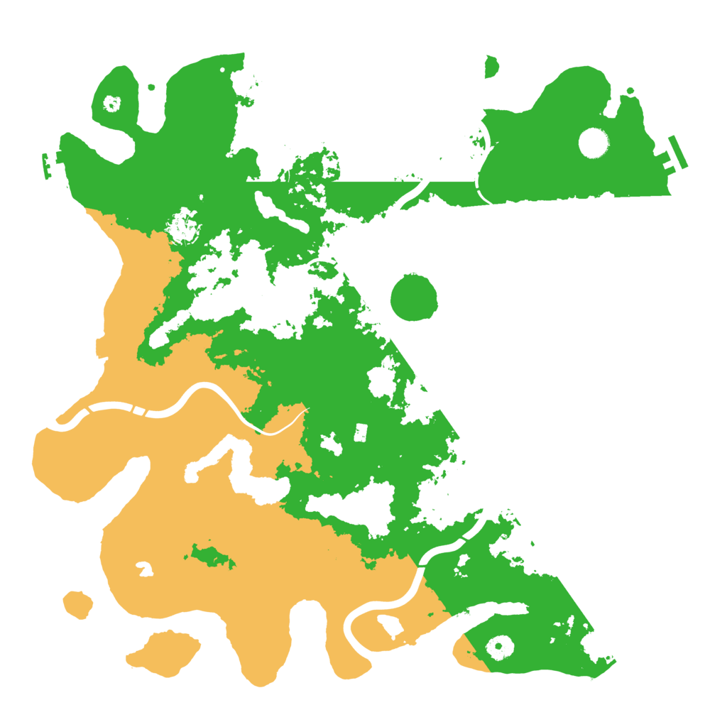Biome Rust Map: Procedural Map, Size: 4250, Seed: 1086195883