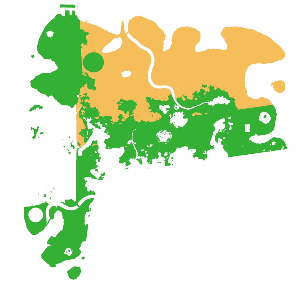 Biome Rust Map: Procedural Map, Size: 4000, Seed: 1727647474