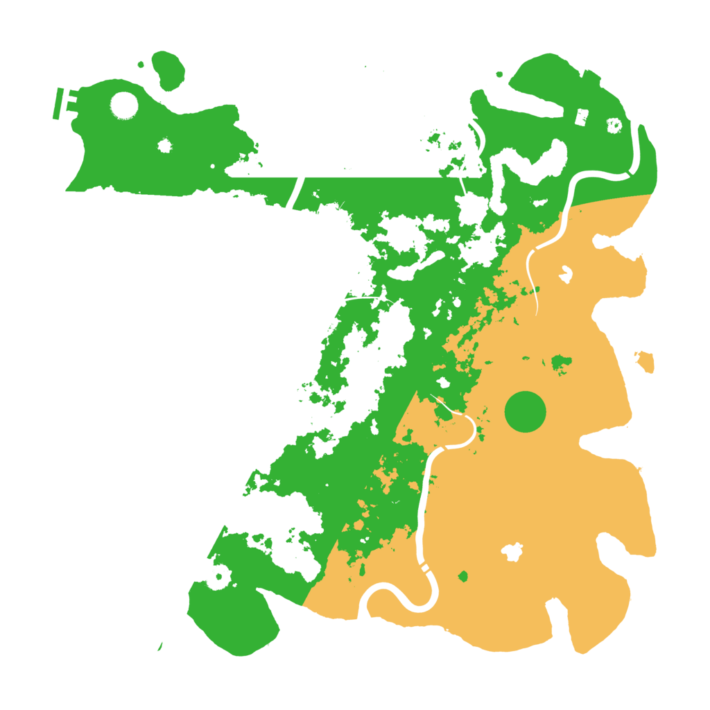 Biome Rust Map: Procedural Map, Size: 4520, Seed: 1722424