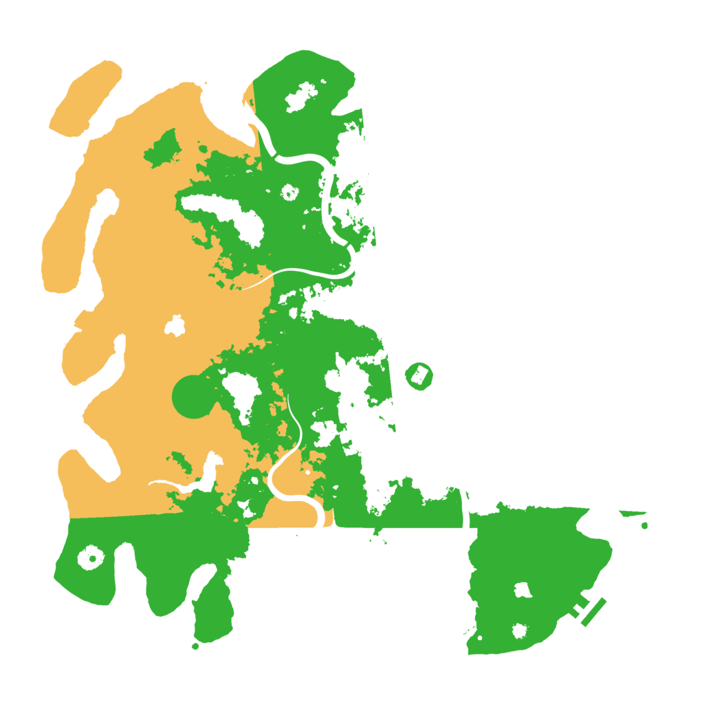 Biome Rust Map: Procedural Map, Size: 4250, Seed: 590537417