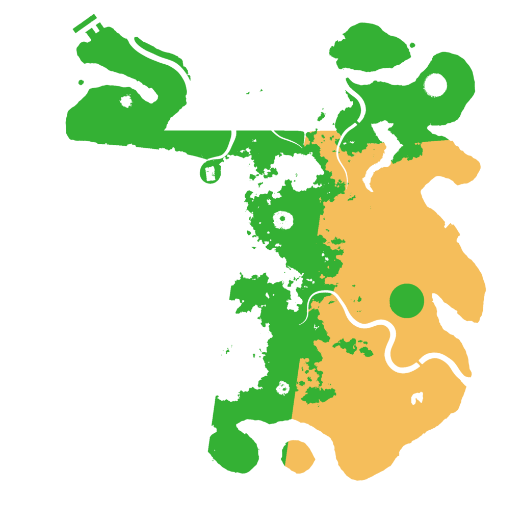 Biome Rust Map: Procedural Map, Size: 4000, Seed: 319516367