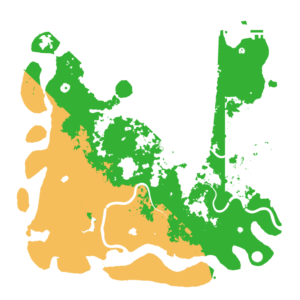 Biome Rust Map: Procedural Map, Size: 4800, Seed: 1169269259