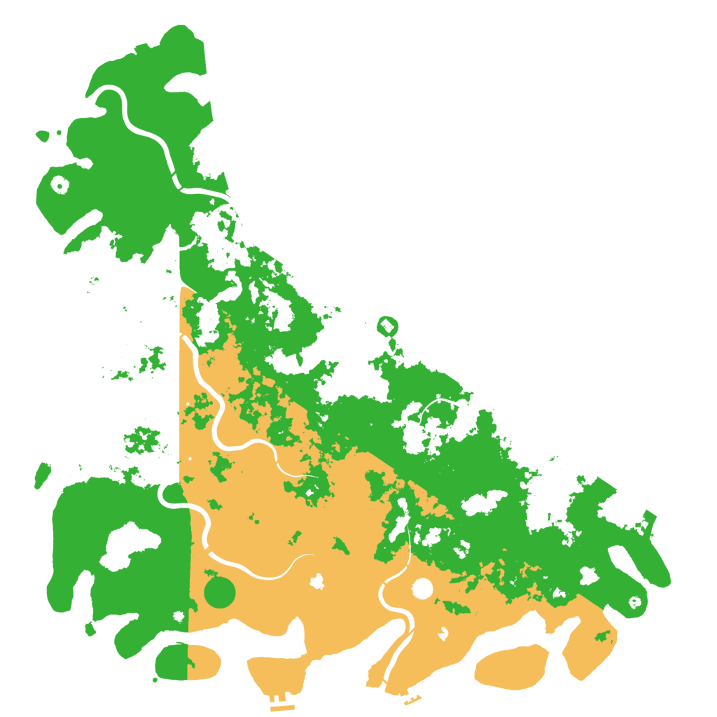 Biome Rust Map: Procedural Map, Size: 6000, Seed: 356871