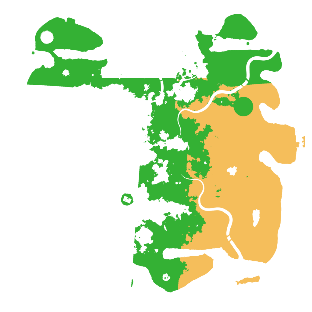 Biome Rust Map: Procedural Map, Size: 4250, Seed: 925391174