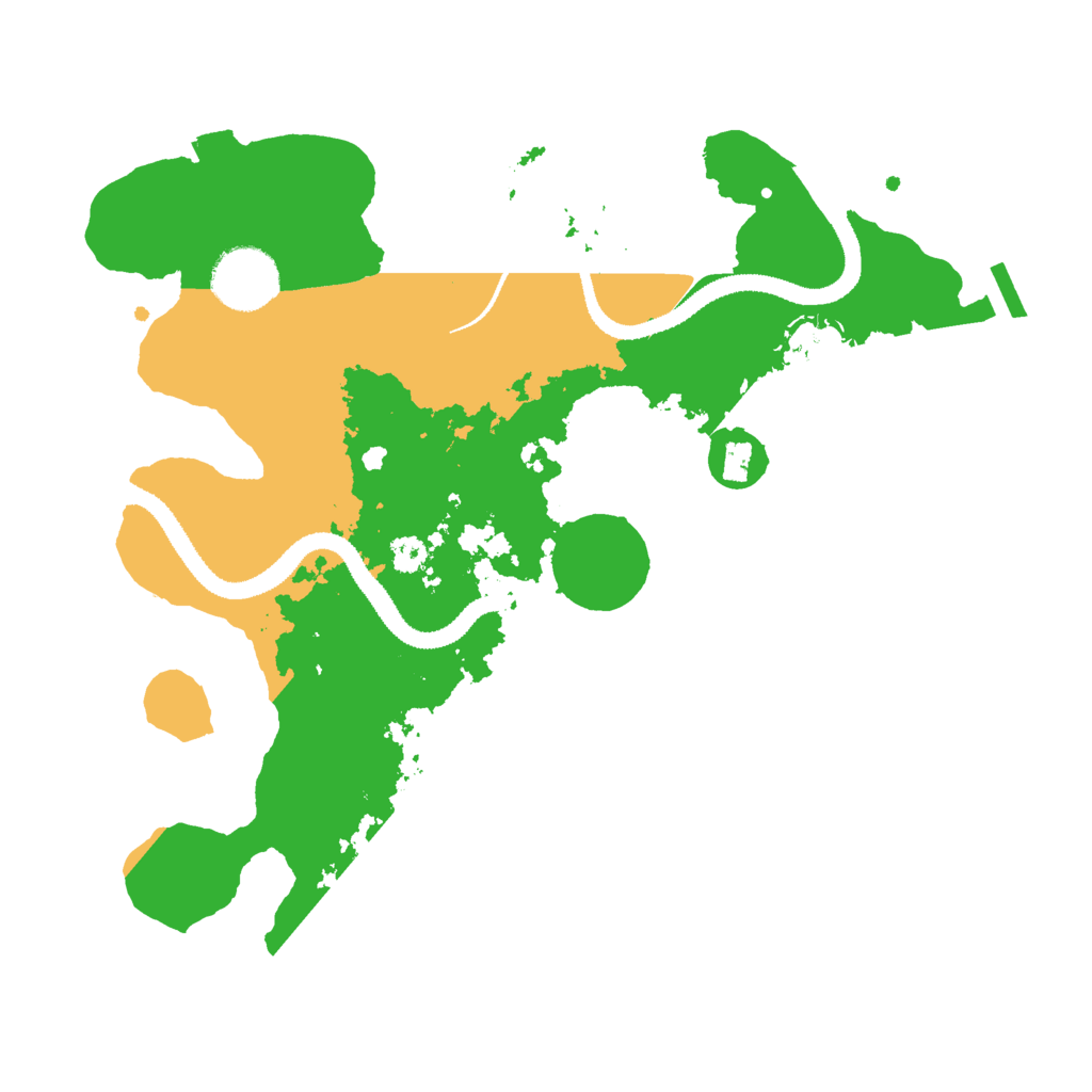 Biome Rust Map: Procedural Map, Size: 3000, Seed: 1814507047
