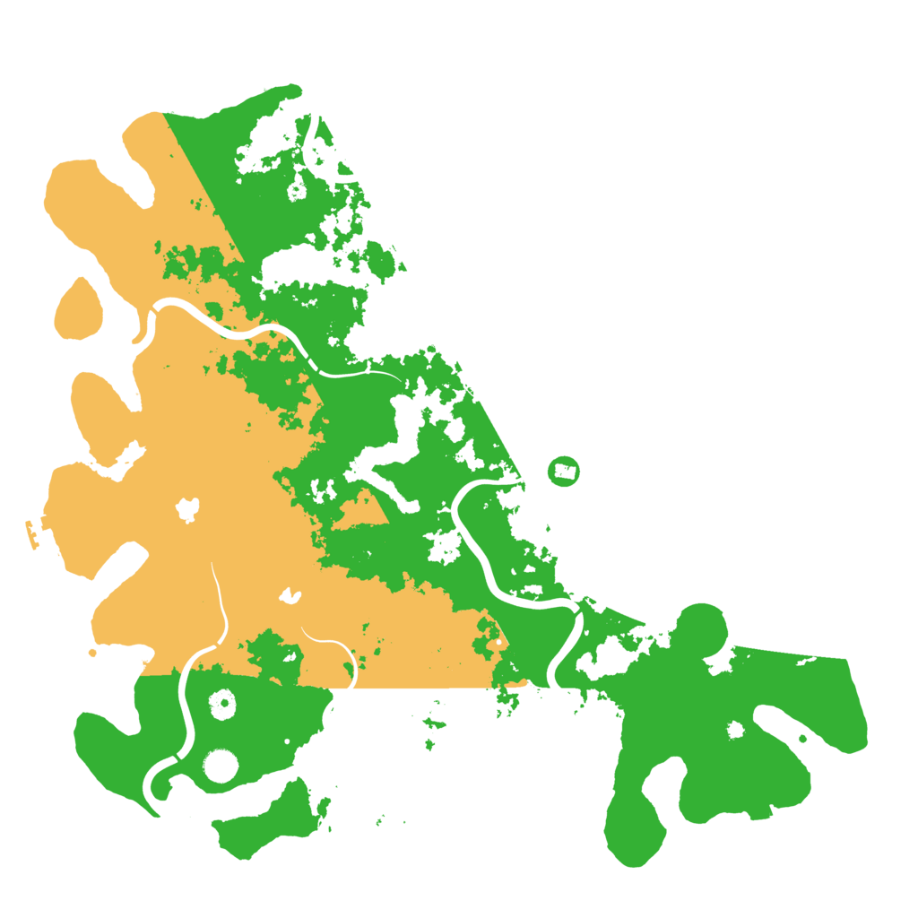 Biome Rust Map: Procedural Map, Size: 4750, Seed: 68129295