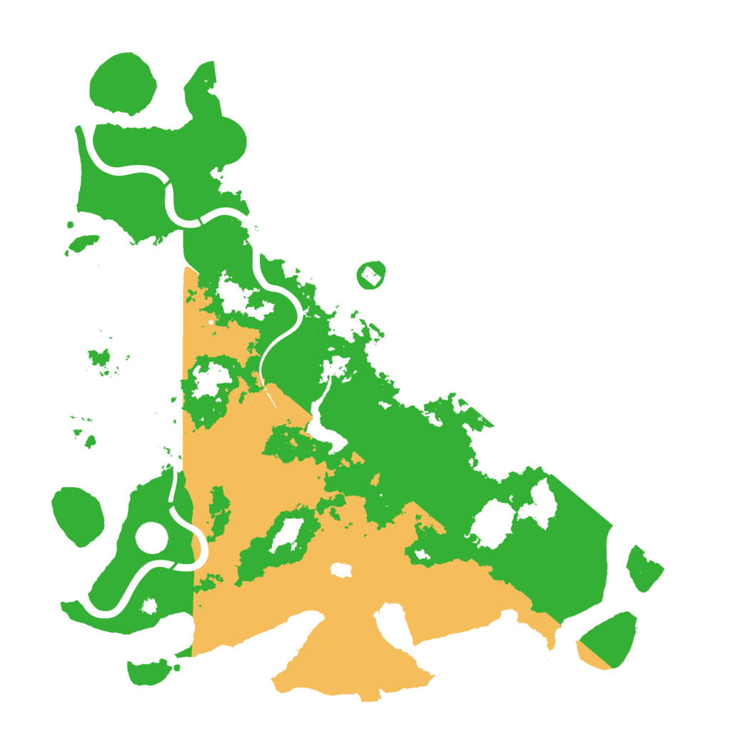 Biome Rust Map: Procedural Map, Size: 4250, Seed: 206928003