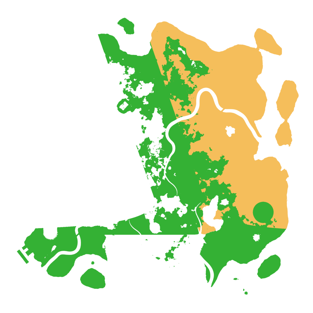 Biome Rust Map: Procedural Map, Size: 4000, Seed: 1587600494