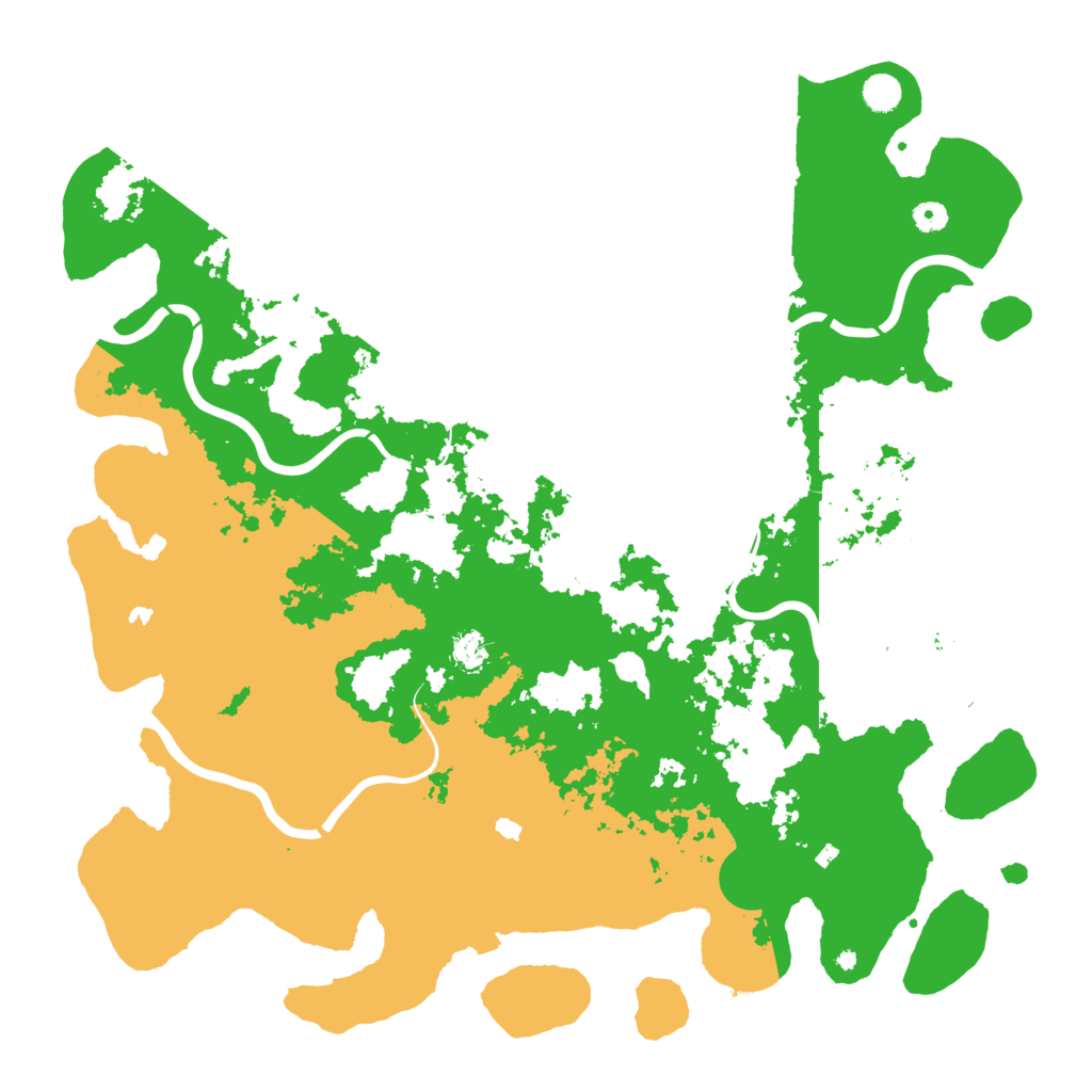 Biome Rust Map: Procedural Map, Size: 5000, Seed: 1310719876
