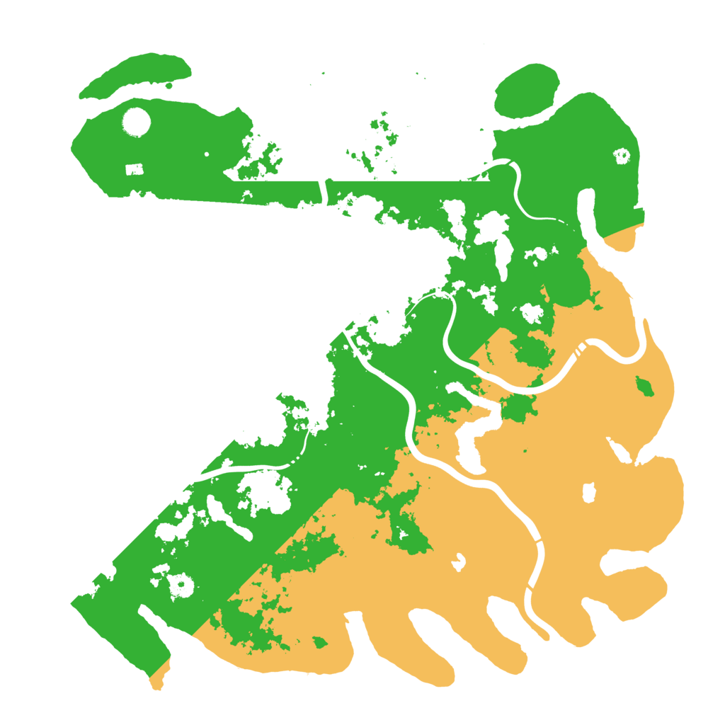 Biome Rust Map: Procedural Map, Size: 4500, Seed: 2139979400