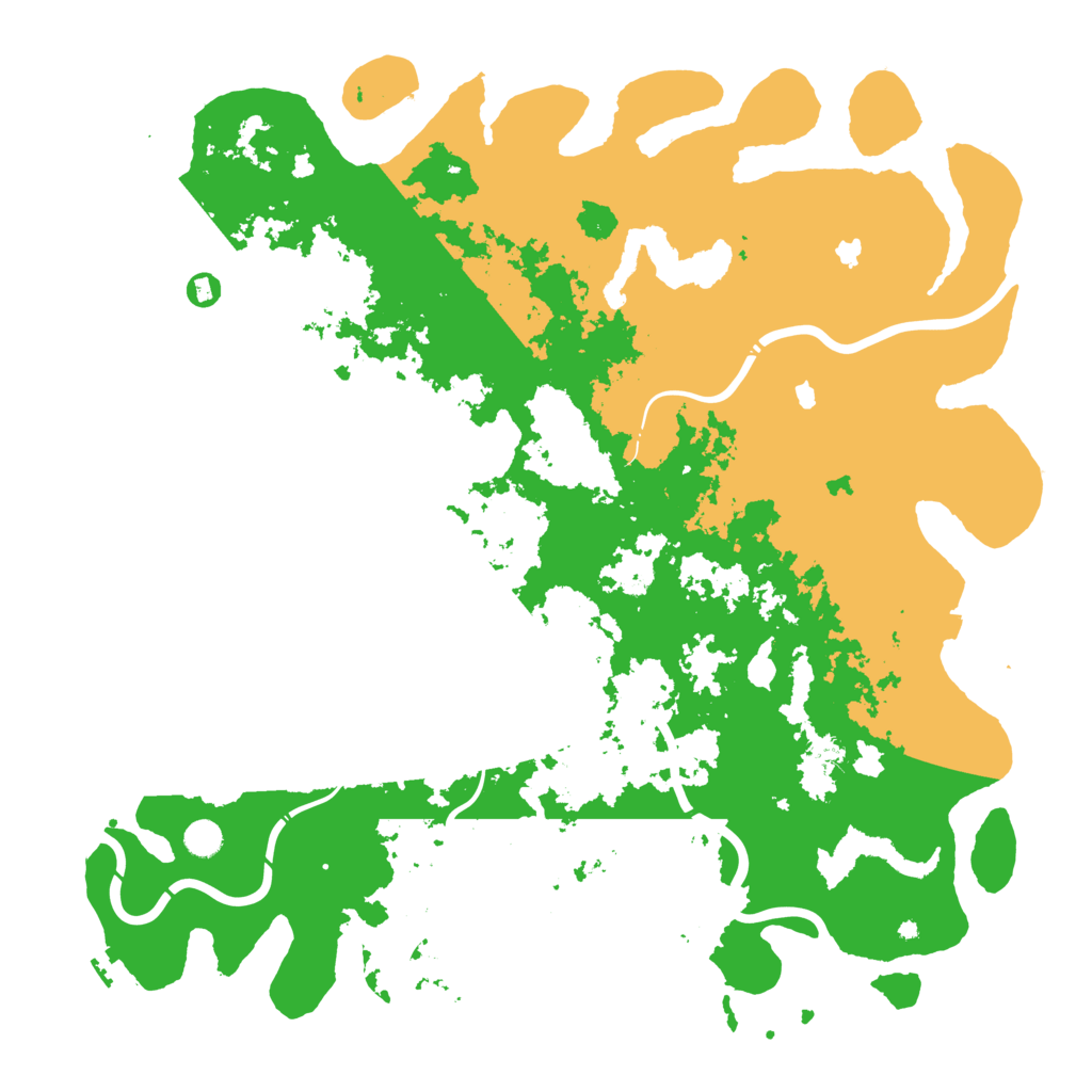 Biome Rust Map: Procedural Map, Size: 5087, Seed: 12765