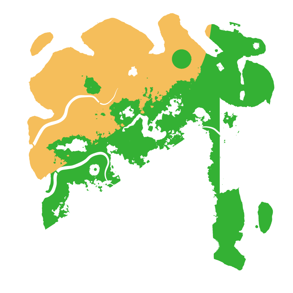 Biome Rust Map: Procedural Map, Size: 4000, Seed: 70053464