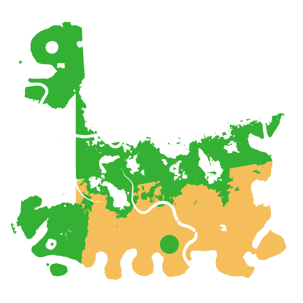 Biome Rust Map: Procedural Map, Size: 4250, Seed: 435236730