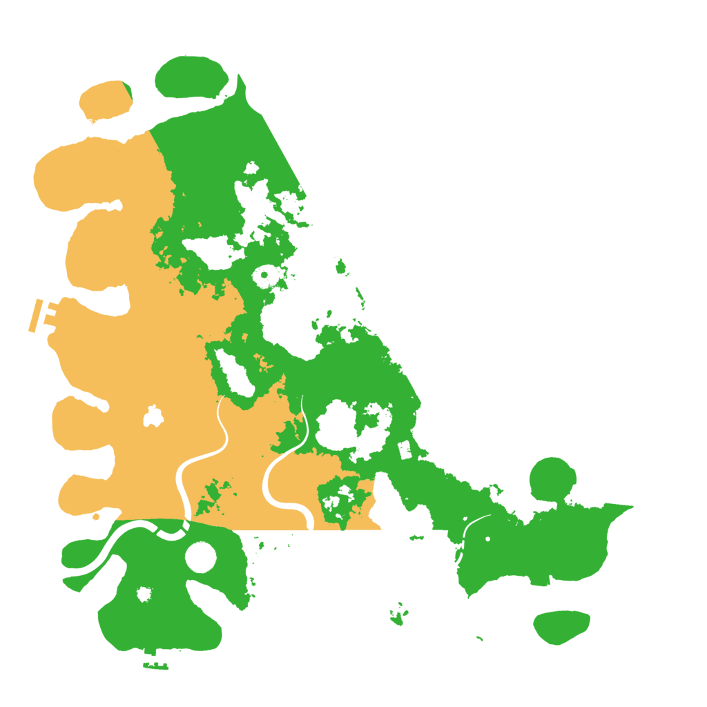 Biome Rust Map: Procedural Map, Size: 4250, Seed: 1371295370