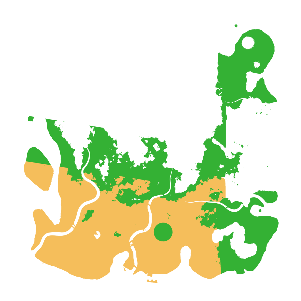 Biome Rust Map: Procedural Map, Size: 4250, Seed: 1780128543