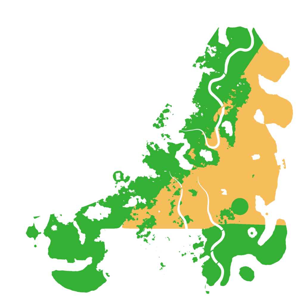 Biome Rust Map: Procedural Map, Size: 4750, Seed: 258651785